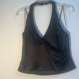 Sandra Darren Black Camisole Top
